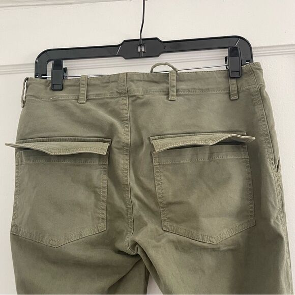 Nili Lotan Lace Up Cropped Military Pants - Picture 8 of 10